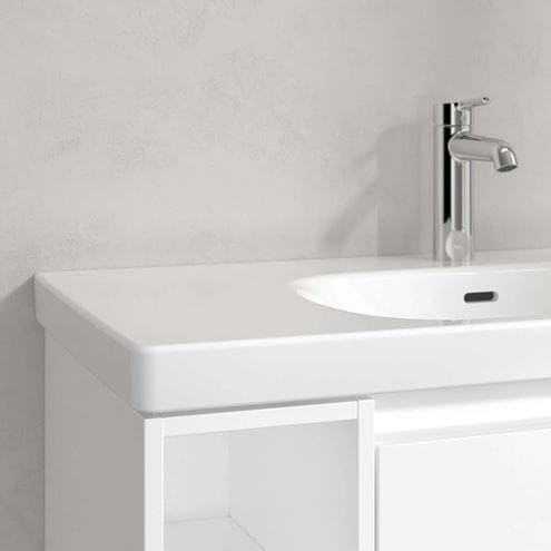 VILLEROY & BOCH SKYLA umyvadlo 80 cm, s otvorem pro baterii a přepadem, alpská bílá 5A52R101 Obrázek - fotka
