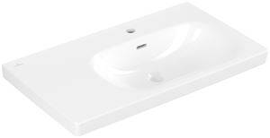 VILLEROY & BOCH SKYLA umyvadlo 80 cm, s otvorem pro baterii a přepadem, alpská bílá