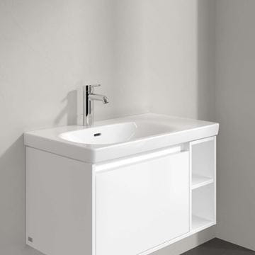VILLEROY & BOCH SKYLA umyvadlo 80 cm, s otvorem pro baterii a přepadem, alpská bílá 5A52L101 Obrázek - fotka