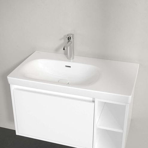 VILLEROY & BOCH SKYLA umyvadlo 80 cm, s otvorem pro baterii a přepadem, alpská bílá 5A52L101 Obrázek - fotka