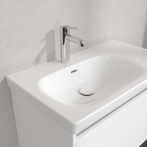 VILLEROY & BOCH SKYLA umyvadlo 80 cm, s otvorem pro baterii a přepadem, alpská bílá 5A52L101 Obrázek - fotka