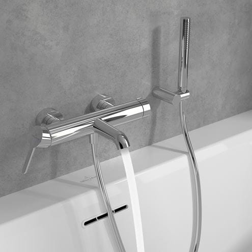 VILLEROY & BOCH SKYLA vanová nástěnná baterie, s přepínačem, chrom TVS11600300061 Obrázek - fotka
