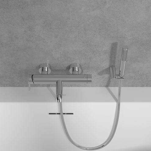 VILLEROY & BOCH SKYLA vanová nástěnná baterie, s přepínačem, chrom TVS11600300061 Obrázek - fotka