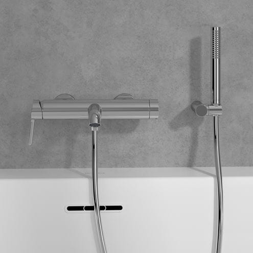 VILLEROY & BOCH SKYLA vanová nástěnná baterie, s přepínačem, chrom TVS11600300061 Obrázek - fotka