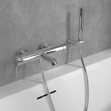 VILLEROY & BOCH SKYLA vanová nástěnná baterie, s přepínačem, chrom TVS11600300061 Obrázek - fotka
