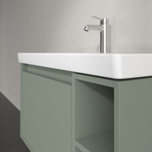 VILLEROY & BOCH SKYLA skříňka pod umyvadlo 77,2x43,9x43,6 cm, 1 zásuvka, 2 police, Soft Green C78800AF Obrázek - fotka