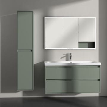 VILLEROY & BOCH SKYLA vysoká skříňka 35x34,8x170 cm, 2 dvířka, panty vlevo, Soft Green C80100AF Obrázek - fotka