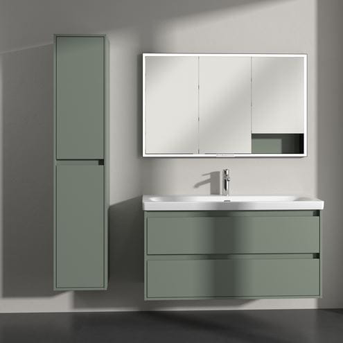 VILLEROY & BOCH SKYLA vysoká skříňka 35x34,8x170 cm, 2 dvířka, panty vlevo, Soft Green C80100AF Obrázek - fotka