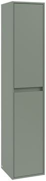 VILLEROY & BOCH SKYLA vysoká skříňka 35x34,8x170 cm, 2 dvířka, panty vpravo, Soft Green