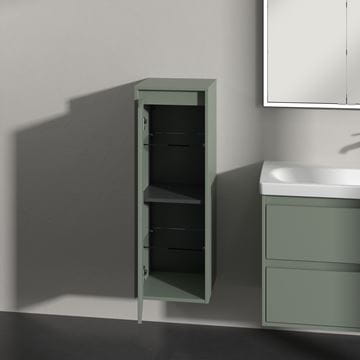 VILLEROY & BOCH SKYLA nízká skříňka 35x34,9x100 cm, 1 dvířka, panty vlevo, Soft Green C80200AF Obrázek - fotka