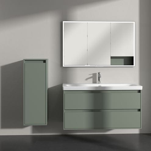 VILLEROY & BOCH SKYLA nízká skříňka 35x34,9x100 cm, 1 dvířka, panty vlevo, Soft Green C80200AF Obrázek - fotka