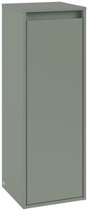 VILLEROY & BOCH SKYLA nízká skříňka 35x34,9x100 cm, 1 dvířka, panty vlevo, Soft Green