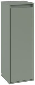 VILLEROY & BOCH SKYLA nízká skříňka 35x34,9x100 cm, 1 dvířka, panty vpravo, Soft Green