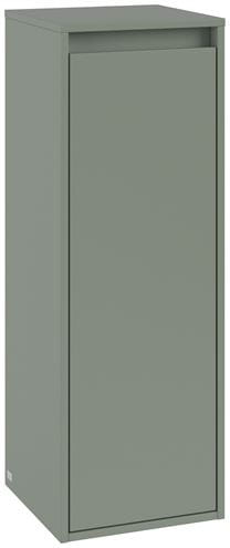 VILLEROY & BOCH SKYLA nízká skříňka 35x34,9x100 cm, 1 dvířka, panty vpravo, Soft Green C80201AF Obrázek - Hlavní obrázek