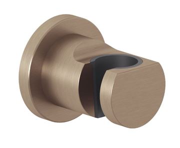 KLUDI NOVA FONTE nástěnný držák ruční sprchy, kartáčovaný bronz