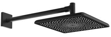 HANSA AURELIA horní sprcha 250x250 mm, s ramenem, matná černá