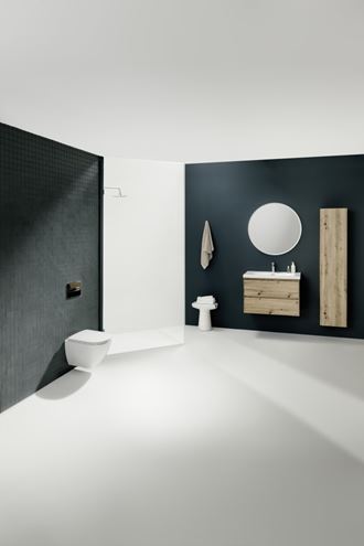 LAUFEN LANI skříňka pod umyvadlo 78,4x44,2x51,5 cm, 2 zásuvky, divoký dub H4035521122671 Obrázek - fotka
