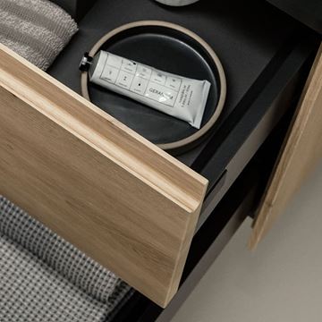LAUFEN LANI skříňka pod umyvadlo 78,4x44,2x51,5 cm, 2 zásuvky, divoký dub H4035521122671 Obrázek - fotka
