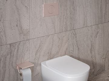 IDEAL STANDARD OLEAS M5 ovládací tlačítko pro dvě splachování, plast, rosé R0503RO Obrázek - fotka