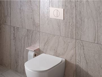 IDEAL STANDARD OLEAS M5 ovládací tlačítko pro dvě splachování, plast, rosé R0503RO Obrázek - fotka