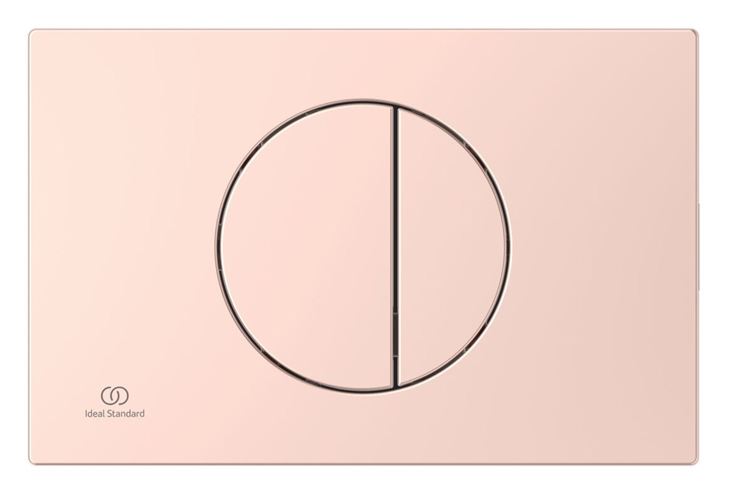 IDEAL STANDARD OLEAS M5 ovládací tlačítko pro dvě splachování, plast, rosé R0503RO Obrázek - Hlavní obrázek