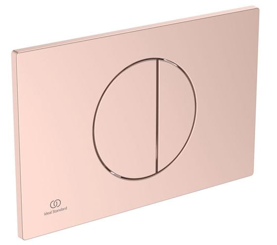IDEAL STANDARD OLEAS M5 ovládací tlačítko pro dvě splachování, plast, rosé R0503RO Obrázek - fotka