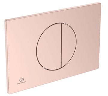 IDEAL STANDARD OLEAS M5 ovládací tlačítko pro dvě splachování, plast, rosé R0503RO Obrázek - fotka