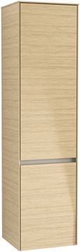 VILLEROY & BOCH COLLARO vysoká skříňka 40,4x34,9x153,8 cm, 2 dvířka, panty vlevo, Nordic Oak