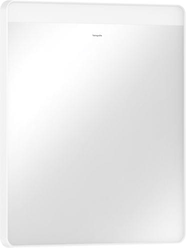 HANSGROHE XARITA LITE Q zrcadlo 60x70 cm, s osvětlením, matná bílá 54957700 Obrázek - Hlavní obrázek