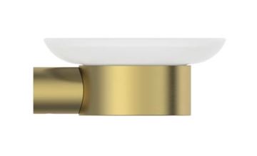 IDEAL STANDARD CONCA mýdlenka, nástěnná, sklo, kartáčované zlato T4509A2 Obrázek - fotka
