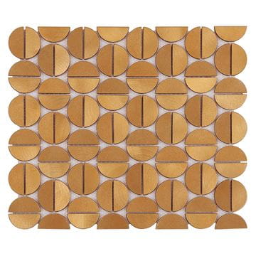 DUNIN METALLIC mozaika 29,8x35(4,8x4,8) cm, gold