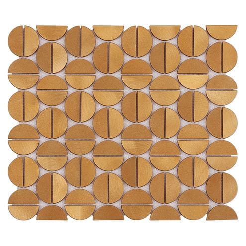 DUNIN METALLIC mozaika 29,8x35(4,8x4,8) cm, gold ALL TABS BRASS GOLD Obrázek - Hlavní obrázek