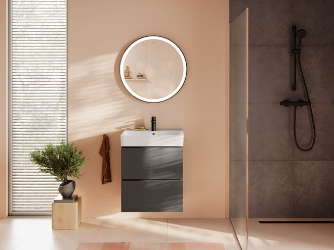 HANSGROHE XANUIA Q umyvadlo 60 cm, s otvorem pro baterii a přepadem 60133450 Obrázek - fotka