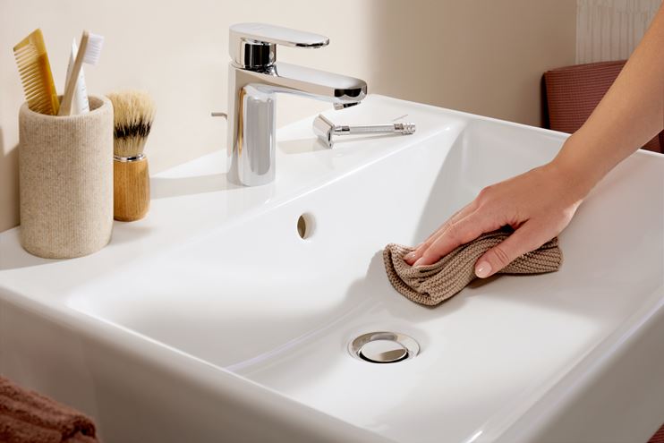 HANSGROHE XANUIA Q umyvadlo 60 cm, s otvorem pro baterii a přepadem 60133450 Obrázek - fotka