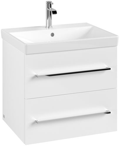 VILLEROY & BOCH AVENTO skříňka pod umyvadlo 57,6x48,2x51,4 cm, 2 zásuvky, Brilliant White A88900VE Obrázek - fotka