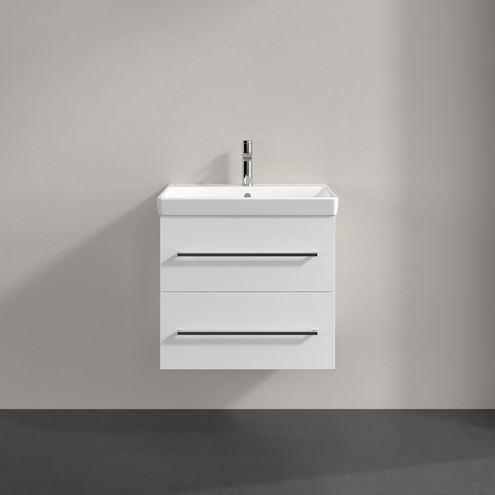 VILLEROY & BOCH AVENTO skříňka pod umyvadlo 57,6x48,2x51,4 cm, 2 zásuvky, Brilliant White A88900VE Obrázek - fotka
