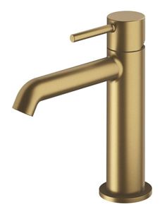 CONCEPT 300 ROUND umyvadlová stojánková baterie, PVD, brushed gold brass 