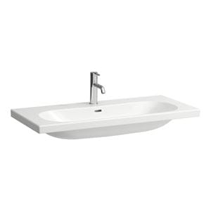 LAUFEN LUA umyvadlo 100 cm, s otvorem pro baterii a přepadem