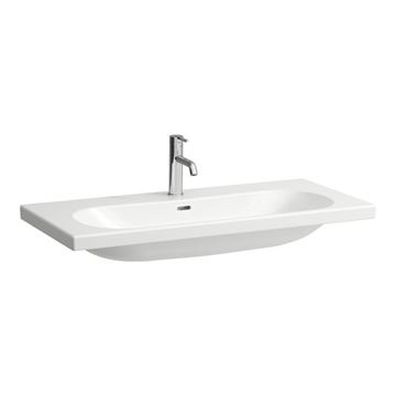 LAUFEN LUA umyvadlo 100 cm, s otvorem pro baterii a přepadem