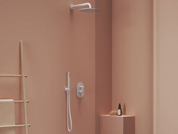 RAVAK SATINFLEX 913.12WV sprchová hadice 1500 mm, hladká, EasyTwist, plast, matná bílá X07P683 Obrázek - fotka