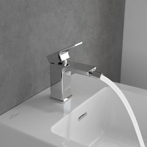 VILLEROY & BOCH SUBWAX 3.0 bidetová stojánková baterie, chrom TVB11200100061 Obrázek - fotka