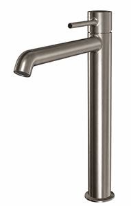 CONCEPT 300 ROUND umyvadlová stojánková baterie, brushed metallic