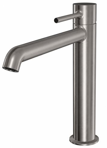 CONCEPT 300 ROUND umyvadlová stojánková baterie, brushed metallic CRIPH92777CON Obrázek - Hlavní obrázek