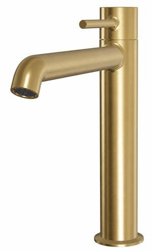 CONCEPT 300 ROUND umyvadlová stojánková baterie, PVD, brushed gold brass CRIPH92796PCON Obrázek - Hlavní obrázek