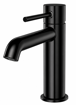 CONCEPT 300 ROUND umyvadlová stojánková baterie, PVD, infinity black