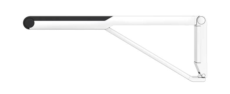 KEUCO AXESS sklopné madlo 650 mm, chrom/černá 35003010737 Obrázek - fotka