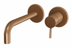 CONCEPT 300 ROUND umyvadlová podomítková baterie, PVD, brushed rose gold