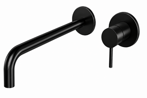 CONCEPT 300 ROUND umyvadlová podomítková baterie, PVD, infinity black