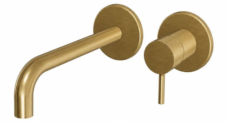CONCEPT 300 ROUND umyvadlová podomítková baterie, PVD, brushed gold brass CRIPH95796PCON Obrázek - Hlavní obrázek