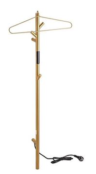 BEMETA elektrický sušák ručníků 1180x130 mm, 30 W, s el. kabelem, matná zlatá 704153015 Obrázek - fotka